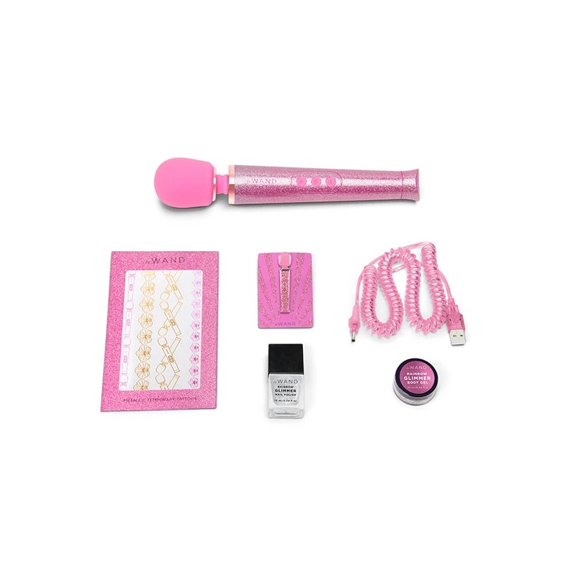 Masażer - Le Wand Petite All That Glimmers Massager Pink